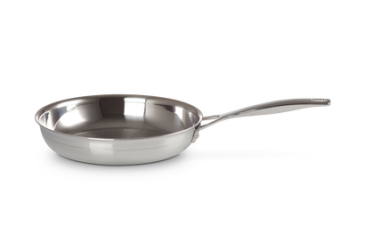 3-ply Stainless Steel Uncoated Frying Pan