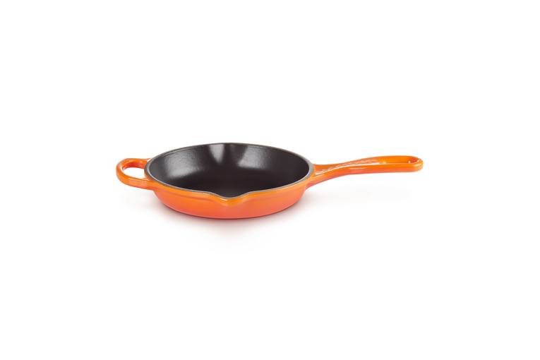 Le Creuset Cast Iron Frying Pan, 20 cm - Volcanic