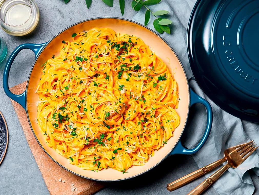 Creamy Butternut Squash Linguini