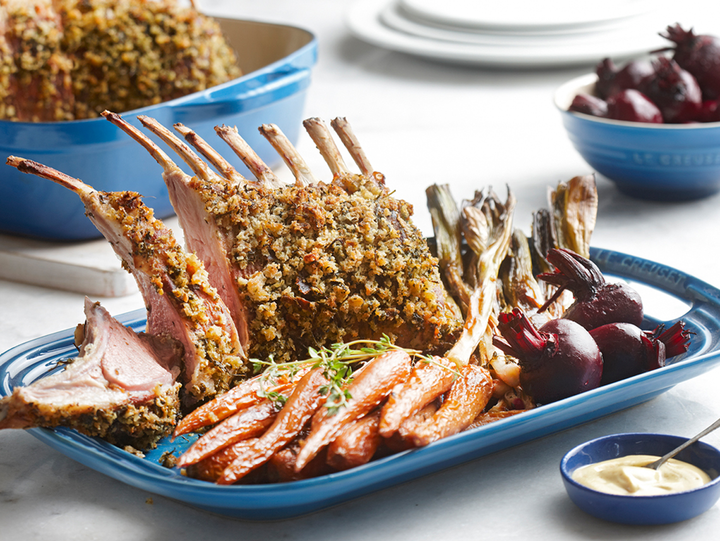 Herb-Crusted Rack of Lamb