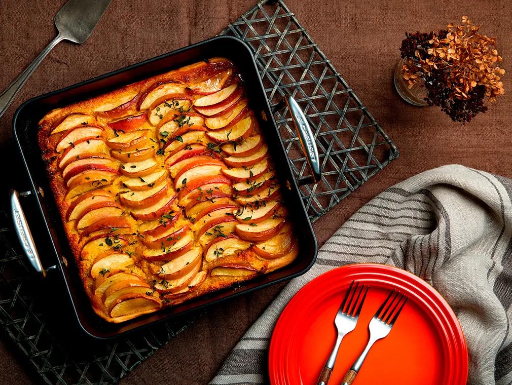 Bramley Apple, Lemon and Thyme Puff Pastry Tart