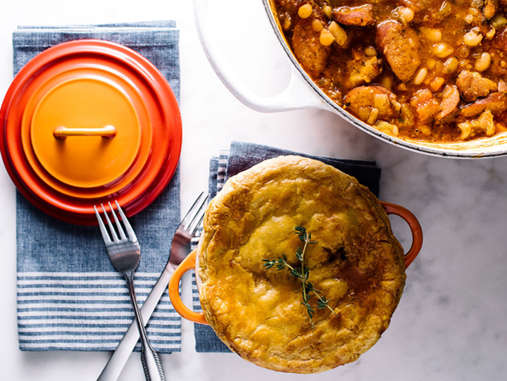 Cassoulet Pot Pie