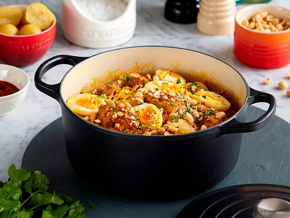 Peanut and Harissa Chicken Stew